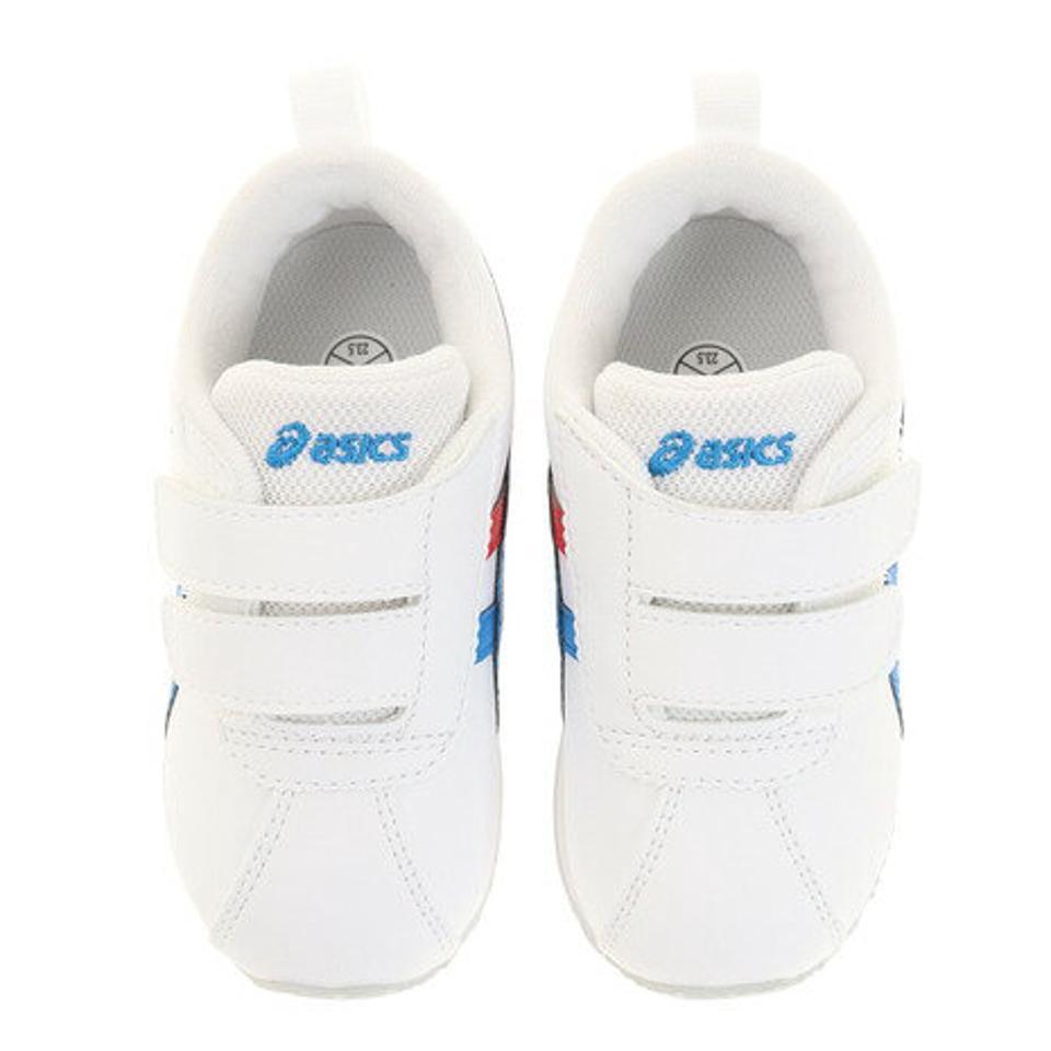 アシックス（ASICS）（キッズ）ジュニア スニーカー 白 マジックテープ コルセア BABY SL 2 ホワイト 1144A151.101 通園