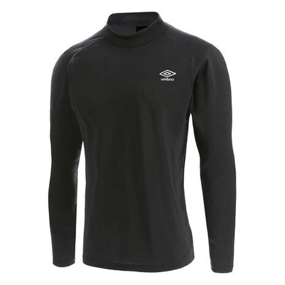 アンブロ(UMBRO) サッカーウェア ストレッチハイネックインナー UUUQJM04 BLK (メンズ)