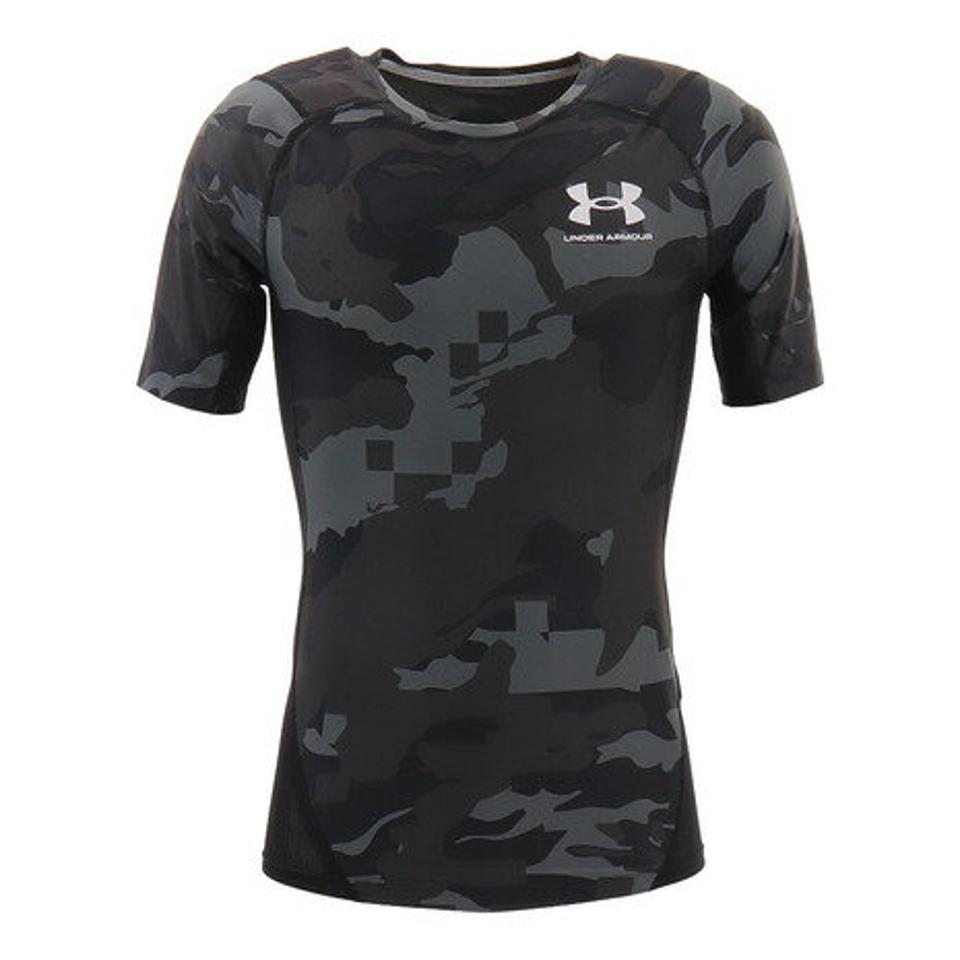 アンダーアーマー(UNDER ARMOUR)(メンズ)半袖 tシャツ メンズ 冷感 接触冷感 アイソチル コンプレッション 1361514 001 速乾