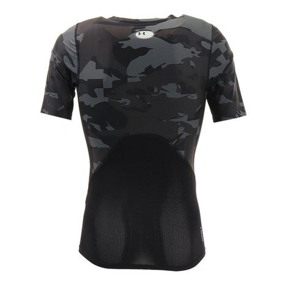 アンダーアーマー(UNDER ARMOUR)(メンズ)半袖 tシャツ メンズ 冷感 接触冷感 アイソチル コンプレッション 1361514 001 速乾