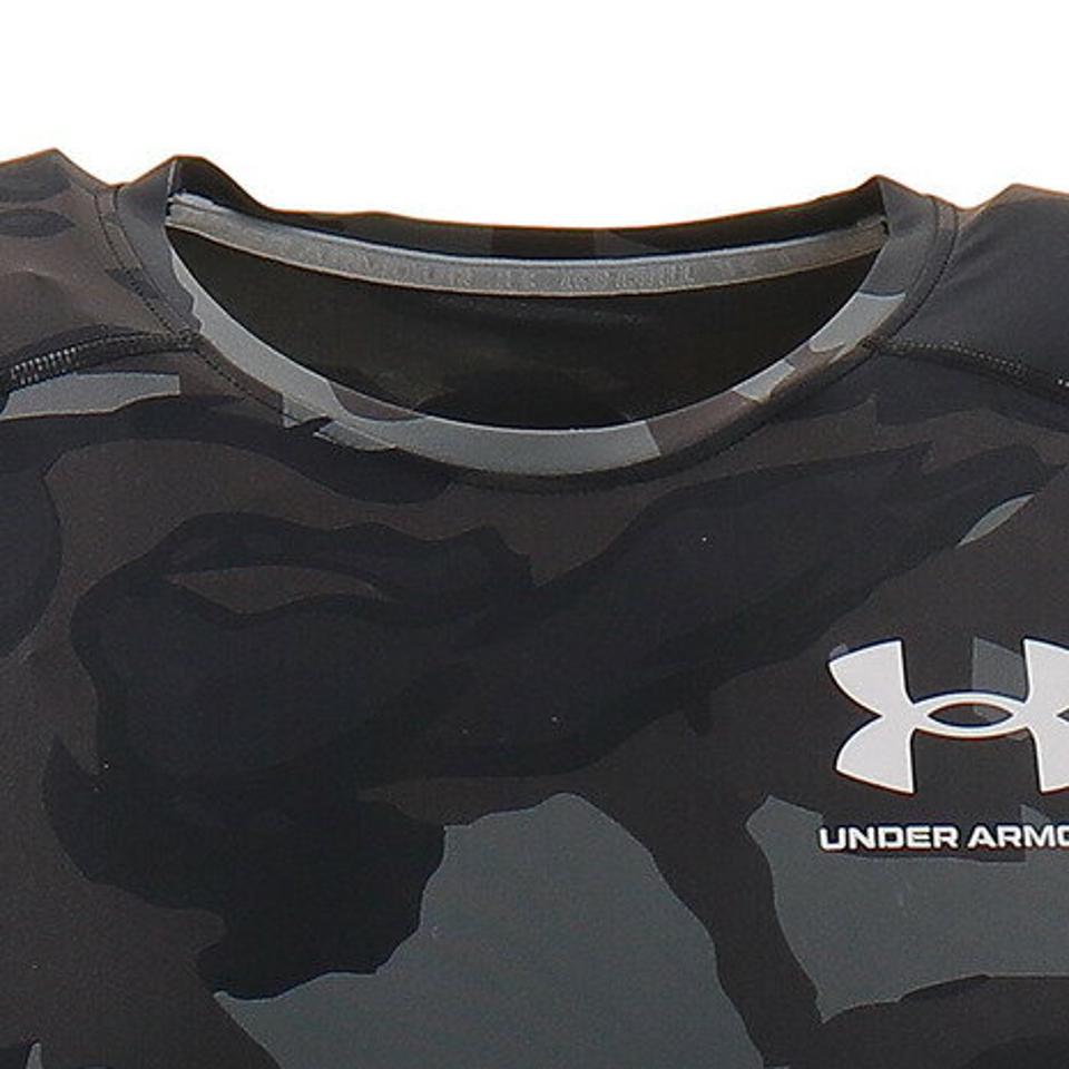 アンダーアーマー(UNDER ARMOUR)(メンズ)半袖 tシャツ メンズ 冷感 接触冷感 アイソチル コンプレッション 1361514 001 速乾