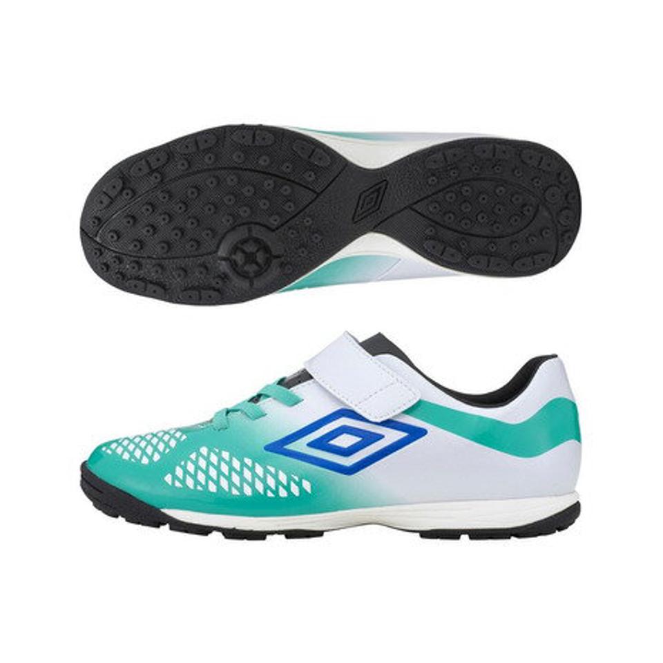 アンブロ(UMBRO) ジュニアサッカートレーニングシューズ ヴェローチタV TR SB JR WIDE UU4RIB22GW サッカーシューズ (キッズ)