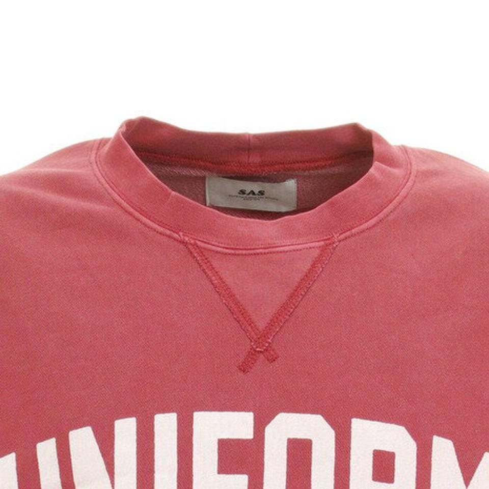 エスエーエス（SAS） サーモライト裏毛クルースウェット SAS2014603-39:WINE （メンズ）