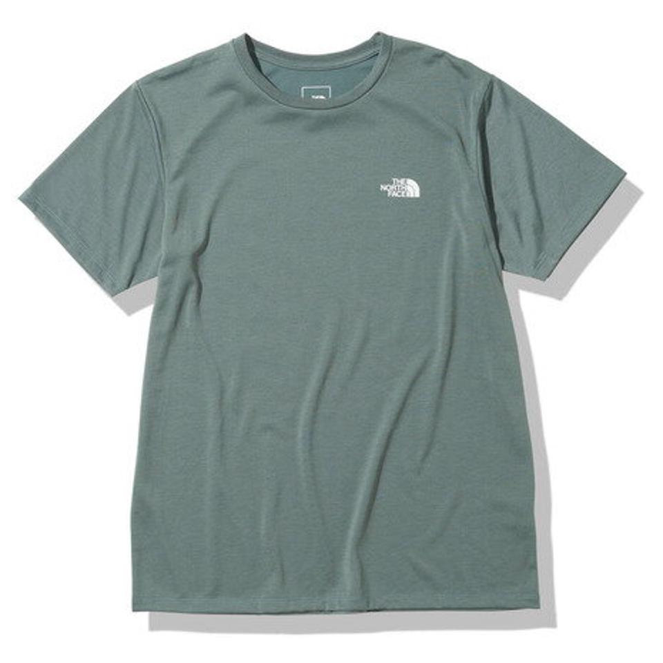 ノースフェイス(THE NORTH FACE) ドライ 速乾 UV ショートスリーブカラビナアートティー NT32283 BL (メンズ)