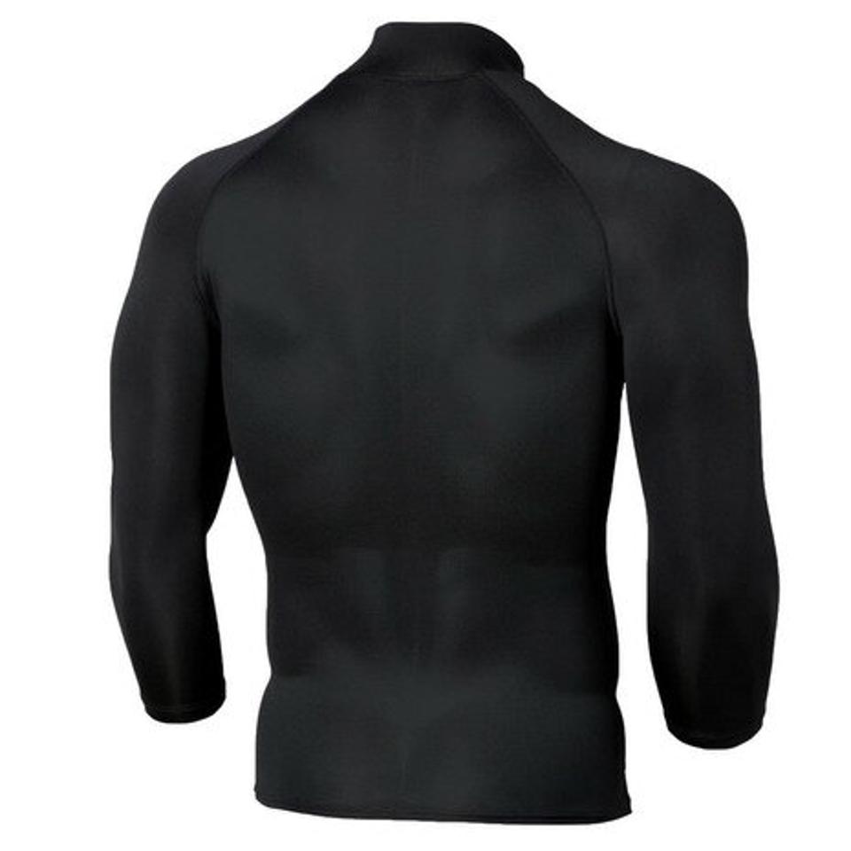 アンダーアーマー(UNDER ARMOUR)(メンズ)アンダーシャツ ヒートギアアーマー コンプレッション 3/4モック 1358644 001