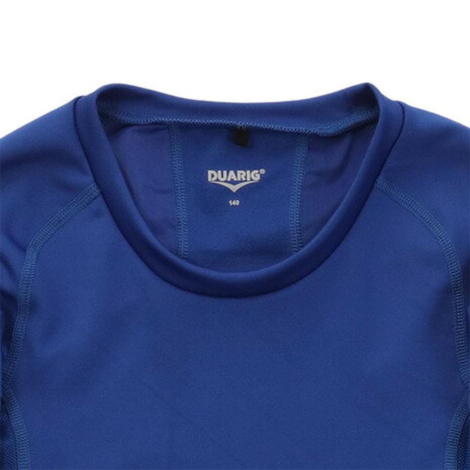 デュアリグ(DUARIG)(メンズ、レディース、キッズ)サッカーウェア ジュニア ヒートクロス 長袖インナーシャツ 742D1ES7612BLU