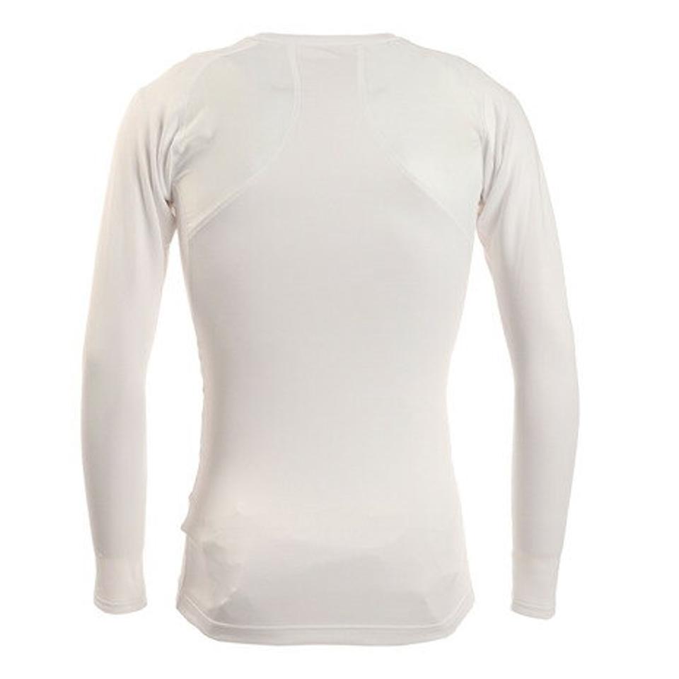 デュアリグ(DUARIG) サッカーウェア ヒートクロス 丸首長袖シャツ 741D1ES6910WHT (メンズ)