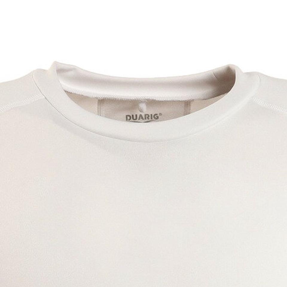 デュアリグ(DUARIG) サッカーウェア ヒートクロス 丸首長袖シャツ 741D1ES6910WHT (メンズ)