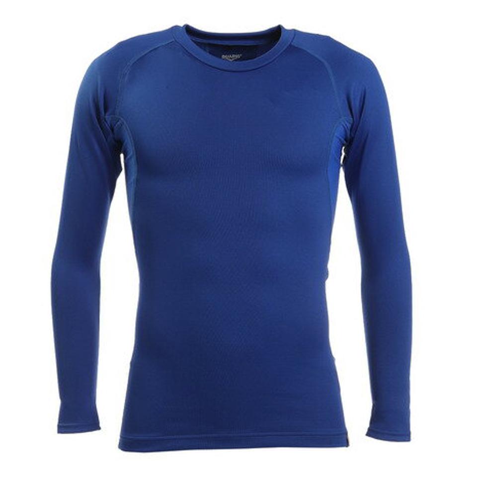 デュアリグ(DUARIG) サッカーウェア ヒートクロス 丸首長袖シャツ 741D1ES6910BLU (メンズ)