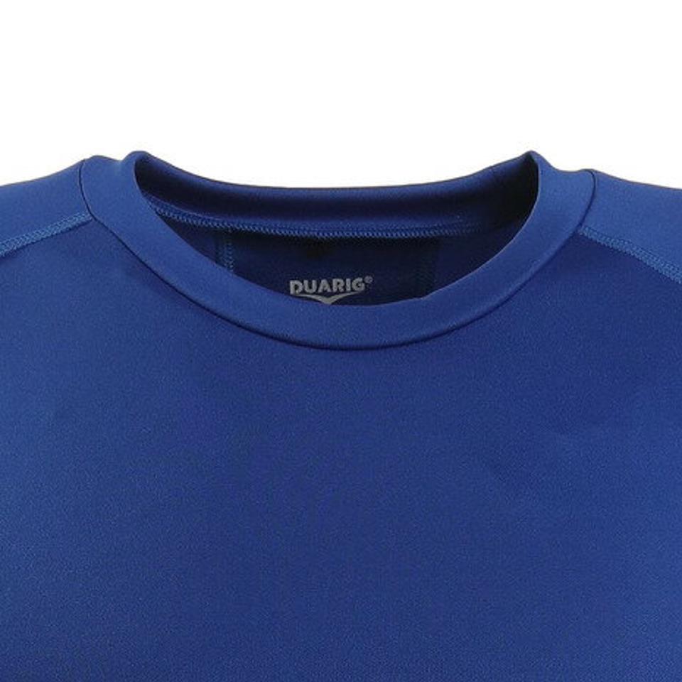 デュアリグ(DUARIG) サッカーウェア ヒートクロス 丸首長袖シャツ 741D1ES6910BLU (メンズ)