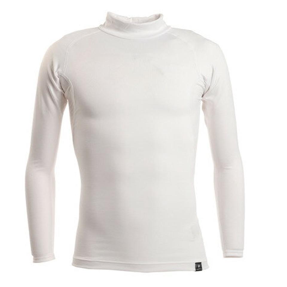 デュアリグ(DUARIG) サッカーウェア ヒートクロス BAハイネック長袖シャツ 741D1ES6909WHT (メンズ)