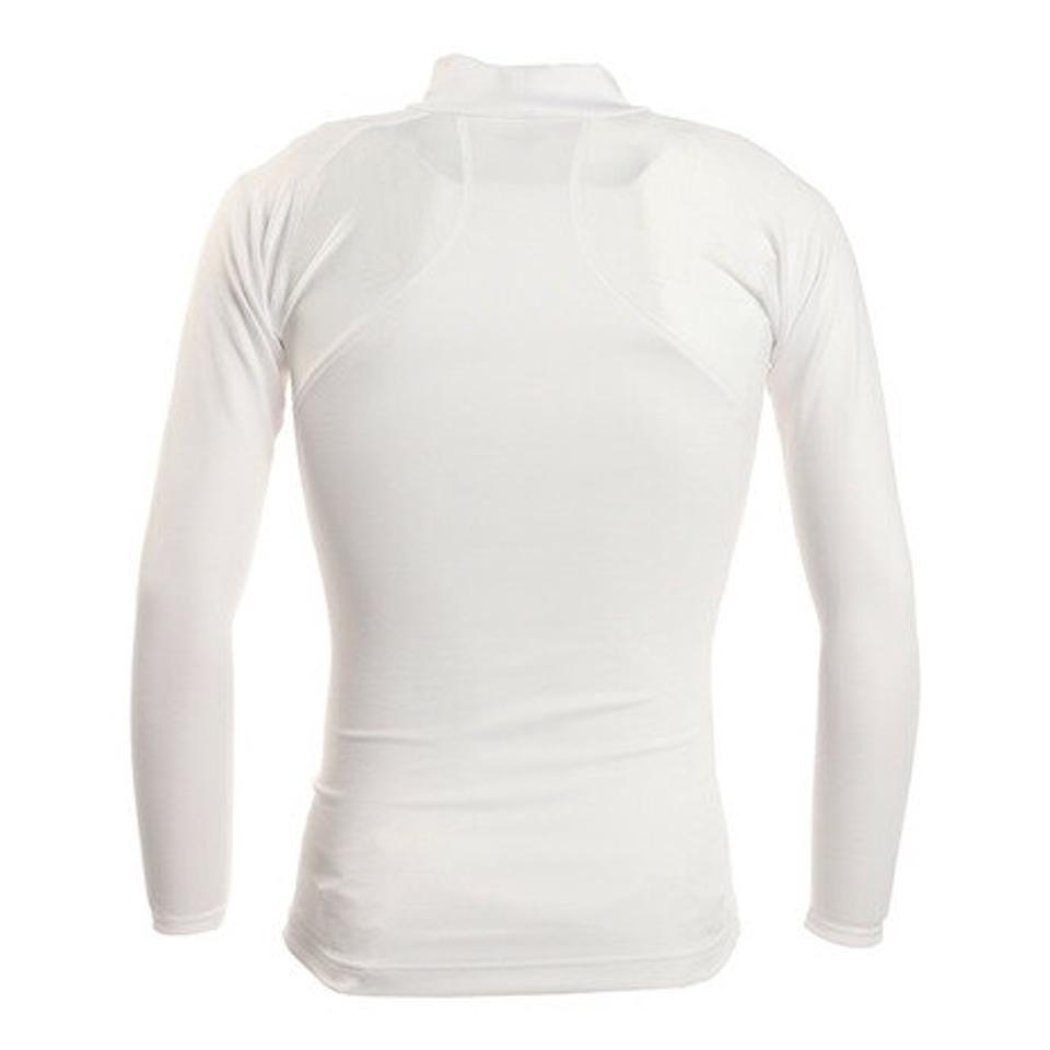 デュアリグ(DUARIG) サッカーウェア ヒートクロス BAハイネック長袖シャツ 741D1ES6909WHT (メンズ)