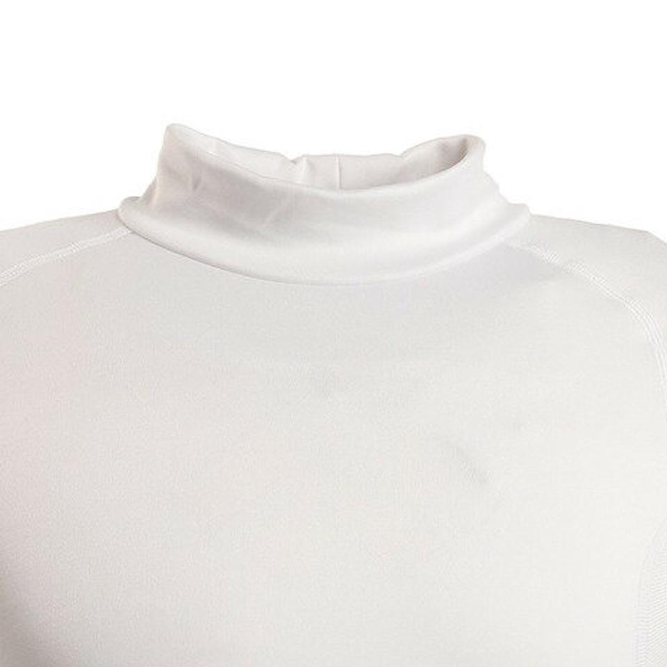 デュアリグ(DUARIG) サッカーウェア ヒートクロス BAハイネック長袖シャツ 741D1ES6909WHT (メンズ)