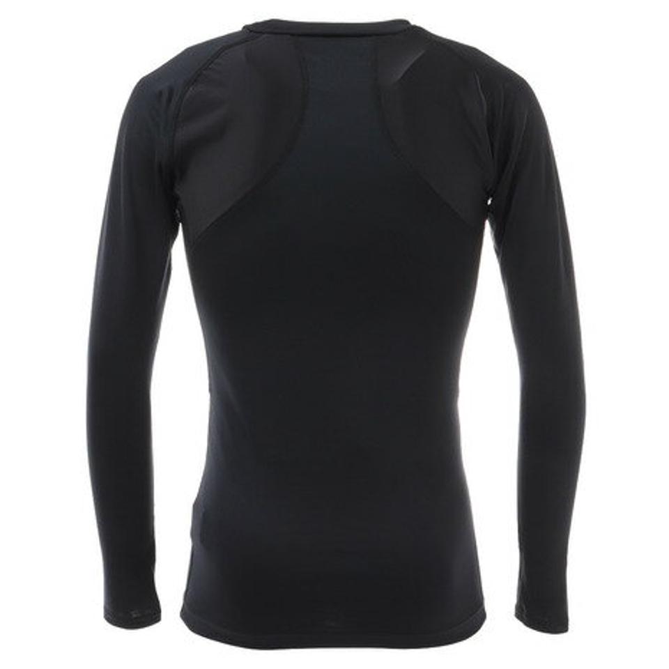 パフォーマンスギア(PG) 野球 アンダーシャツ ヒートクロスクルーネック長袖インナー 723PG1ES6098BLK (メンズ)