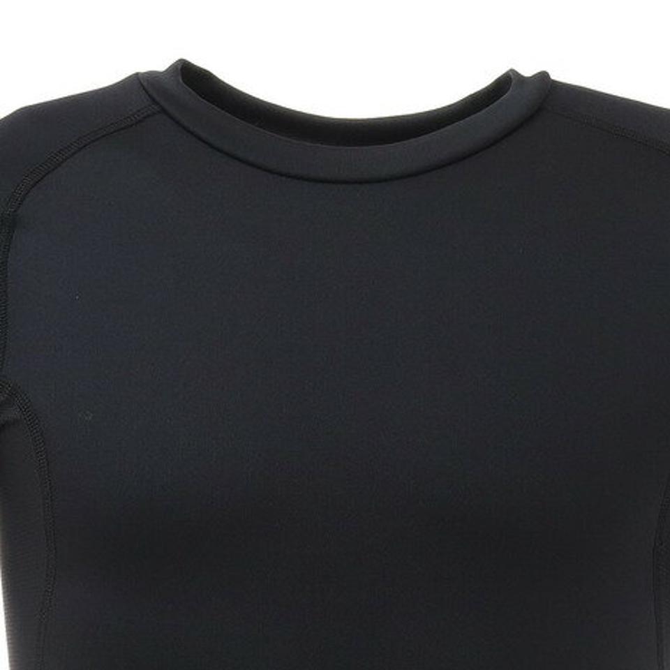 パフォーマンスギア(PG) 野球 アンダーシャツ ヒートクロスクルーネック長袖インナー 723PG1ES6098BLK (メンズ)