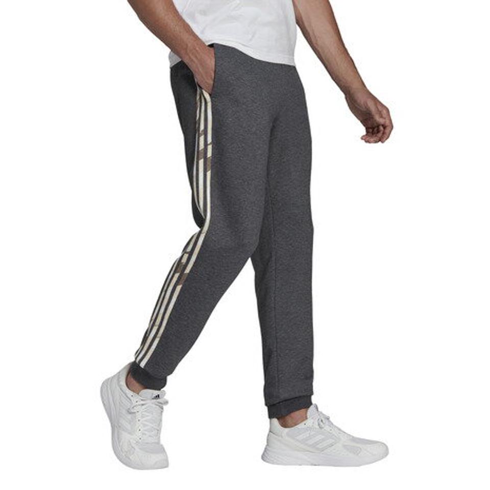 アディダス（adidas）（メンズ）ESS CAMO スウェットパンツ TQ250-HE1872