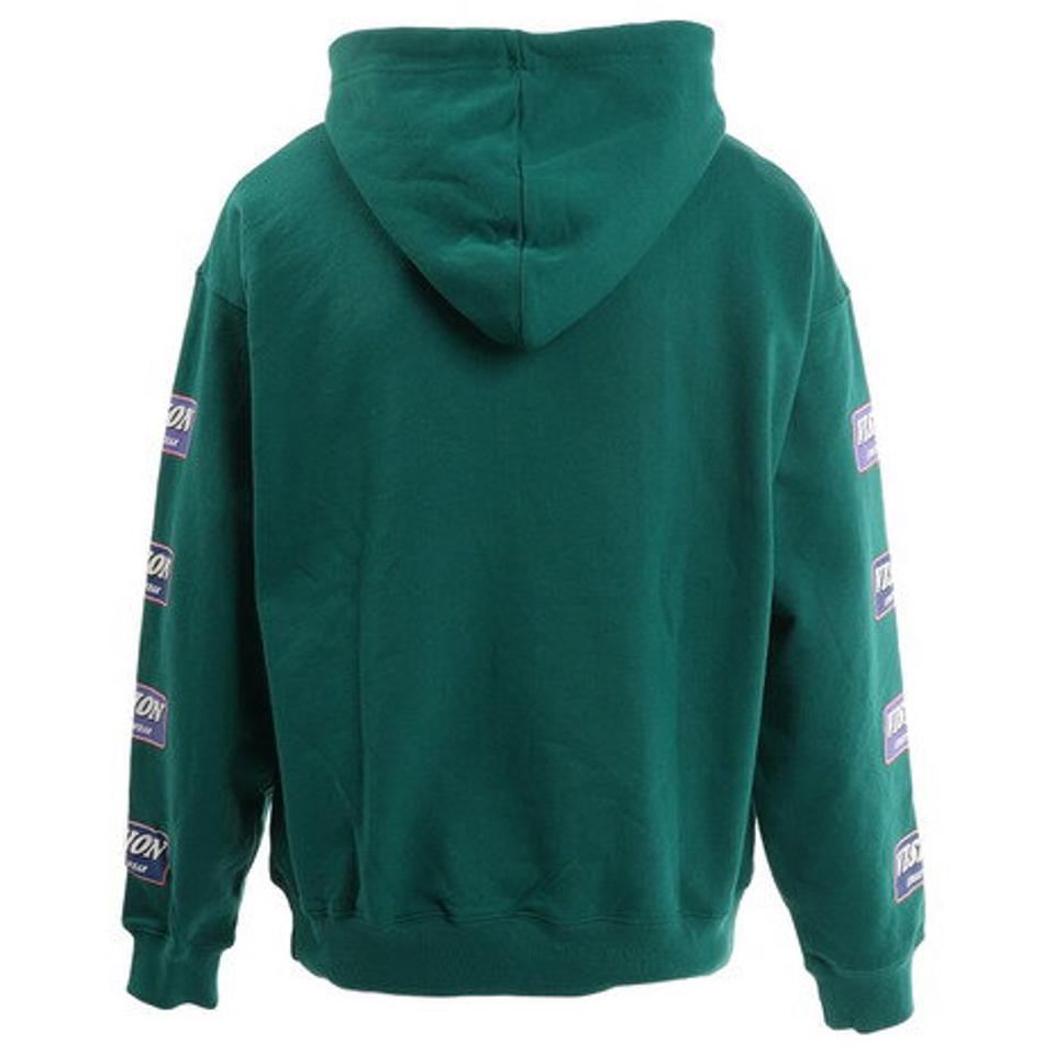 ヴィジョン（VISION） 裏毛 袖プリントパーカー 2305009-52 GRN （メンズ）