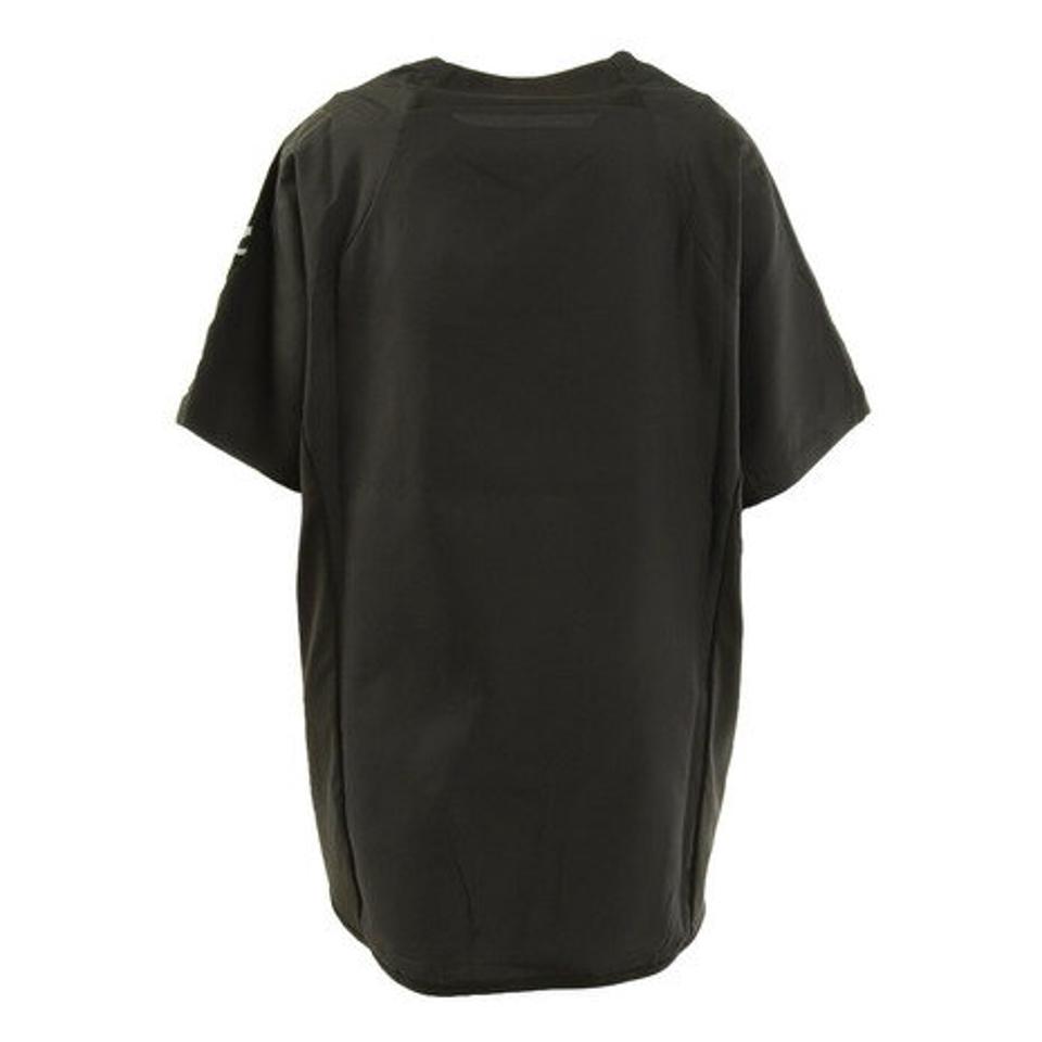 デサント(DESCENTE) バレーボールウェア 半袖ピステシャツ DVWTJK30 BK (レディース)