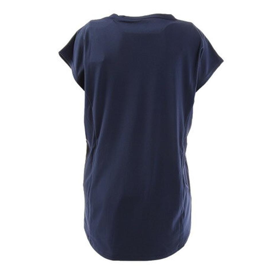 デサント(DESCENTE) バレーボールウェア 半袖プラクティスシャツ DVWTJA51 NV (レディース)