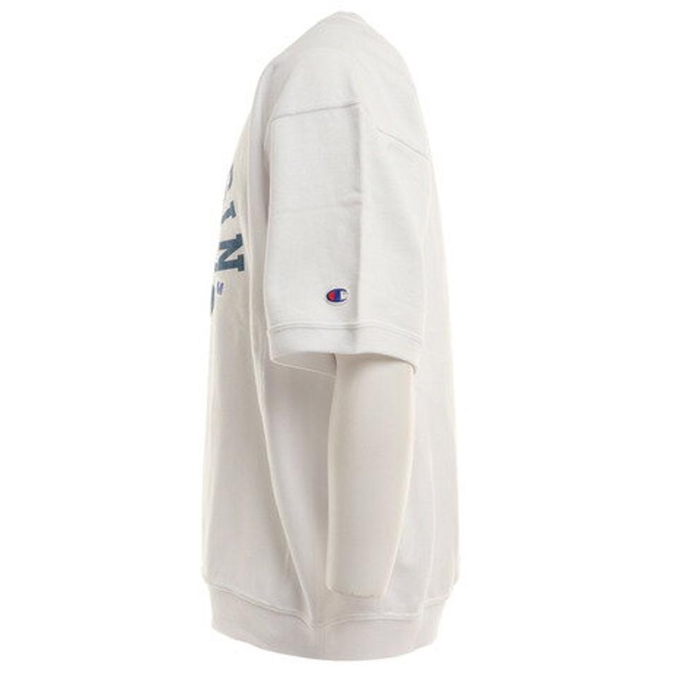 チャンピオン-ヘリテイジ（CHAMPION-HERITAGE） リバースウィーブ ハーフスリーブクルーネックスウェットシャツ C3-V014 010XS （メンズ）