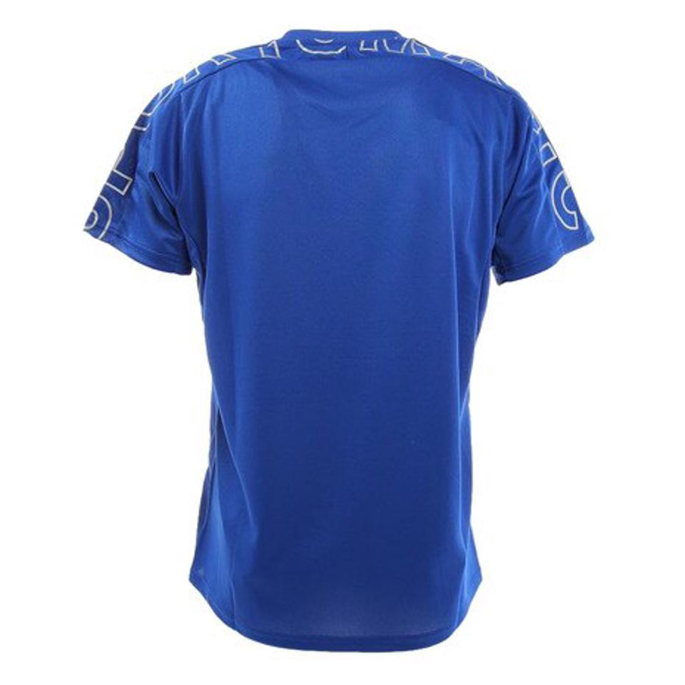 デサント(DESCENTE) バレーボールウェア 半袖プラクティスシャツ DVUTJA54 BL (メンズ、レディース)