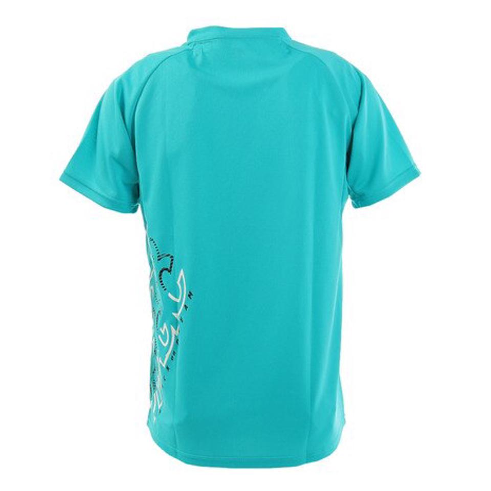 デサント(DESCENTE) バレーボールウェア 半袖プラクティスシャツ DVUTJA52 GR (メンズ、レディース)