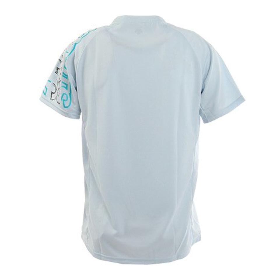 デサント(DESCENTE) バレーボールウェア 半袖プラクティスシャツ DVUTJA51 WH (メンズ、レディース)