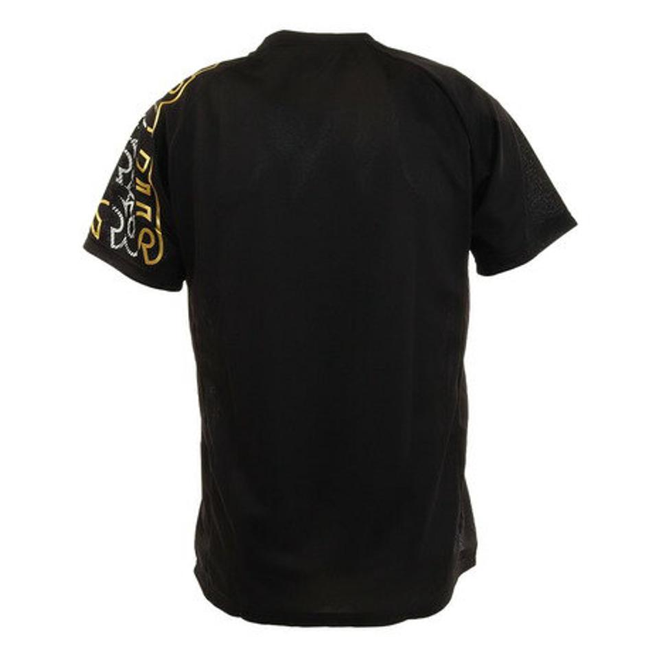 デサント（DESCENTE） バレーボールウェア 半袖プラクティスシャツ DVUTJA51 BK （メンズ、レディース）