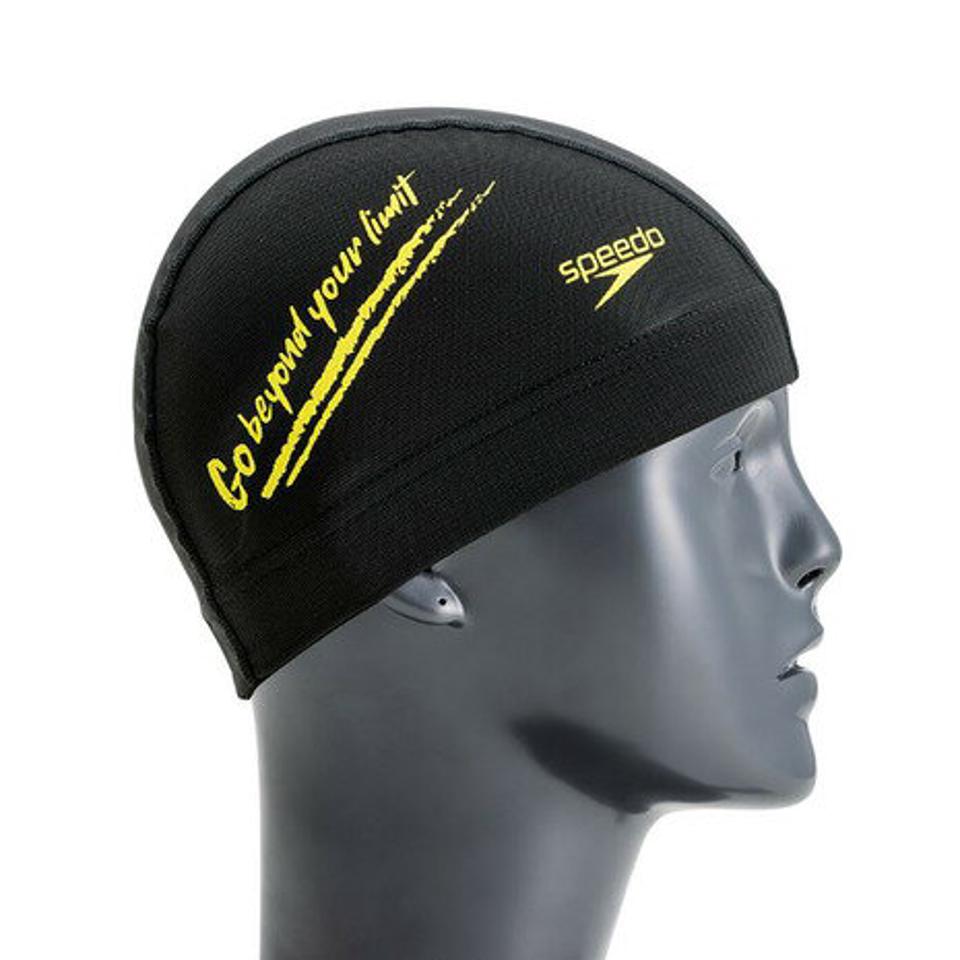 スピード（SPEEDO） 水泳 メッシュキャップ メッセージメッシュキャップ SE12207 K （メンズ、レディース）