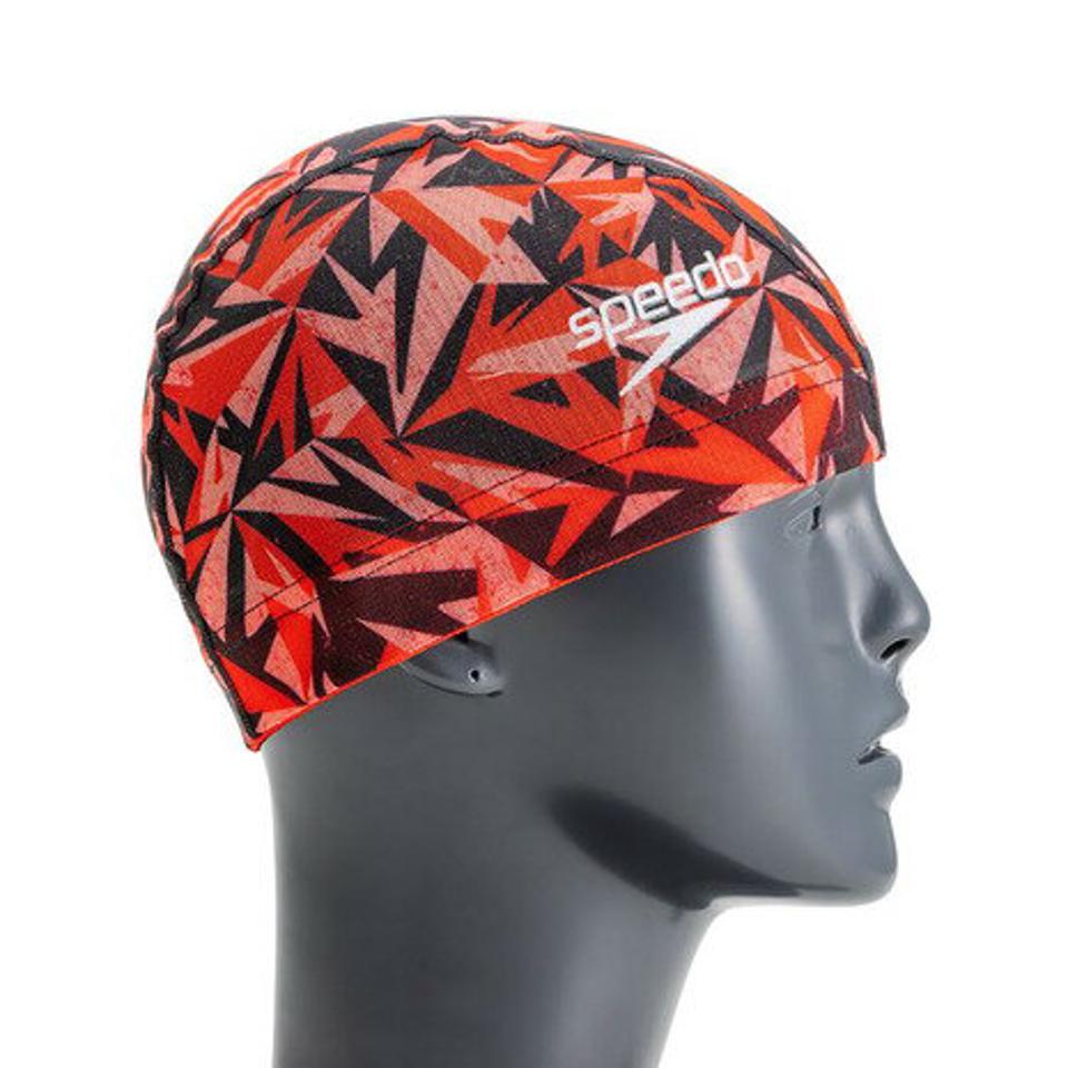 スピード（SPEEDO） 水泳 メッシュキャップ ブーンカモメッシュキャップ SE12204 RE （メンズ、レディース）