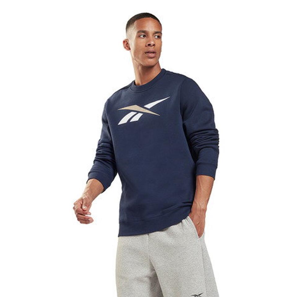 リーボック（REEBOK） トレーニング エッセンシャルズ ベクター クルー スウェットシャツ SV658-H62070 （メンズ）