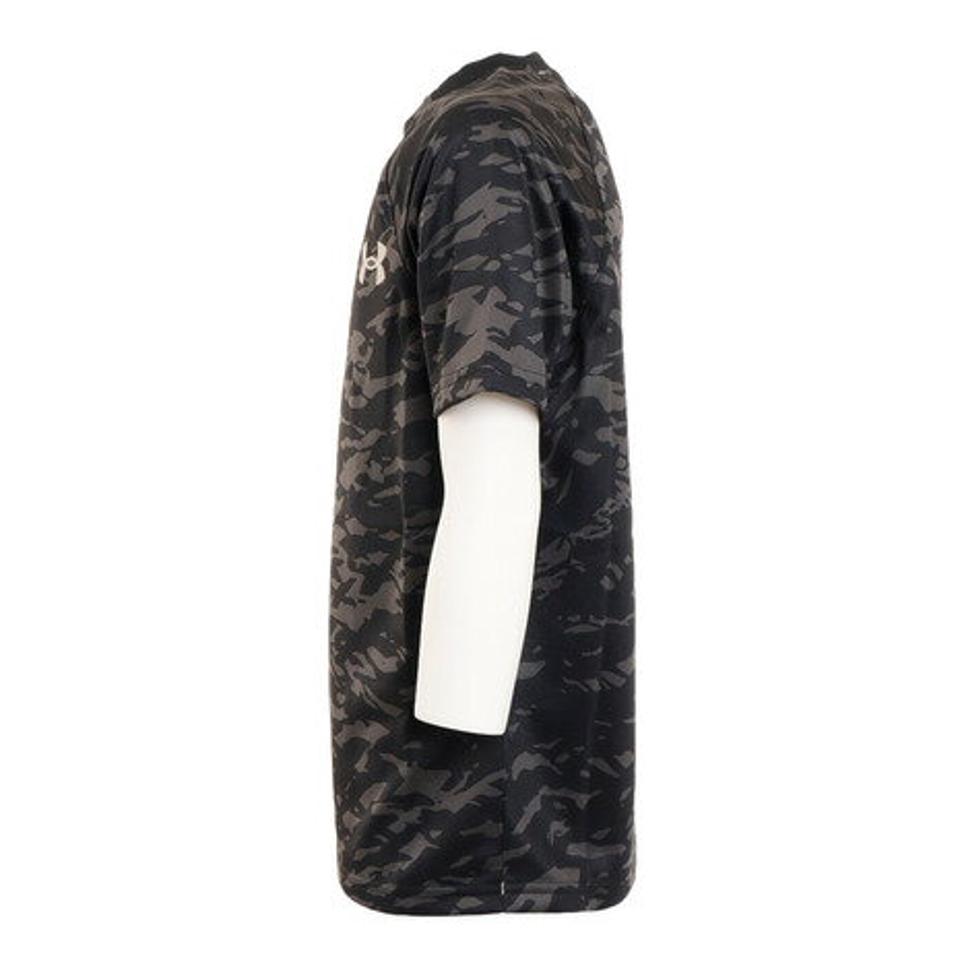 【スポーツデー エントリーでP5倍！4/3 9:59迄】アンダーアーマー（UNDER ARMOUR）（キッズ）野球ウェア ジュニア テック ノベルティ ショートスリーブ シャツ 1371986 001