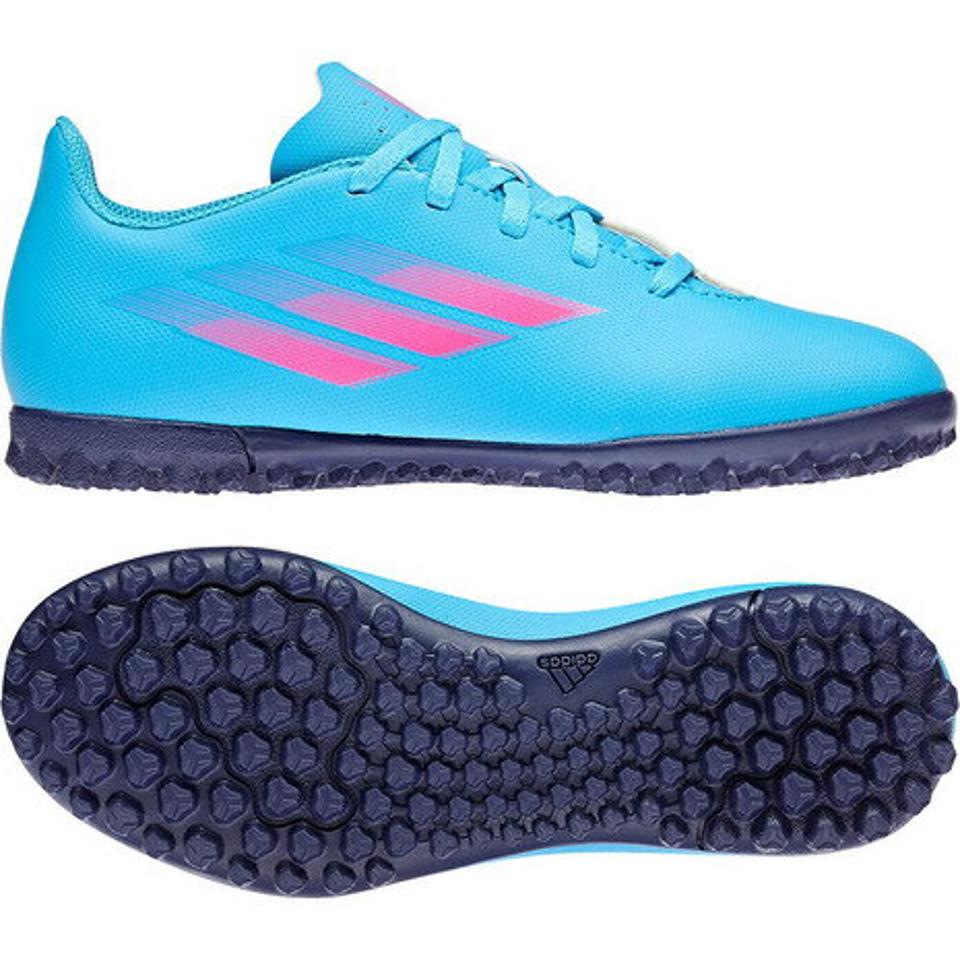 アディダス(adidas)(キッズ)ジュニアサッカートレーニングシューズ エックス スピードフロー.4 TF J GW7532