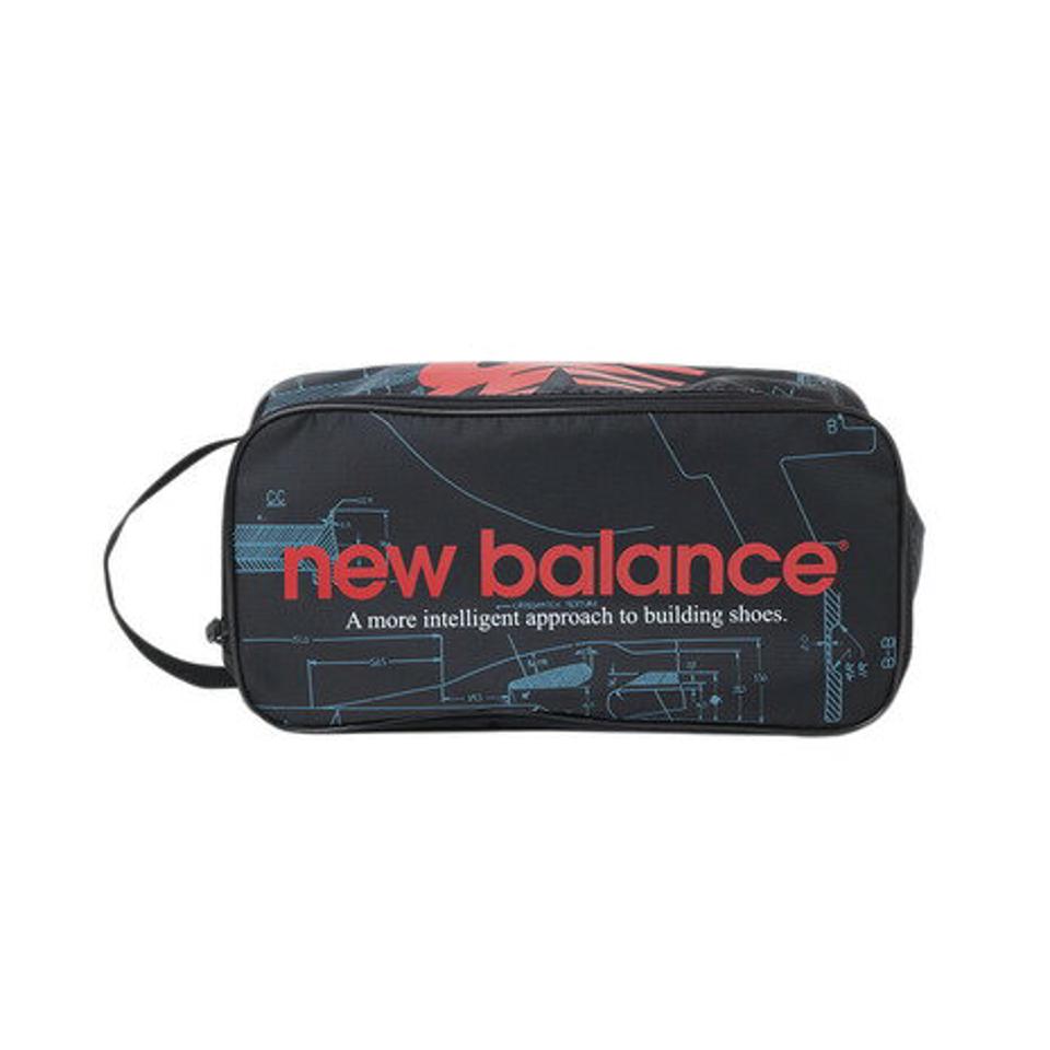 ニューバランス（new balance） シューズバッグ マルチバッグ プリントシューズケース JABL8706BK （メンズ、レディース）