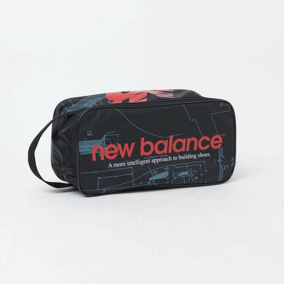 ニューバランス（new balance） シューズバッグ マルチバッグ プリントシューズケース JABL8706BK （メンズ、レディース）