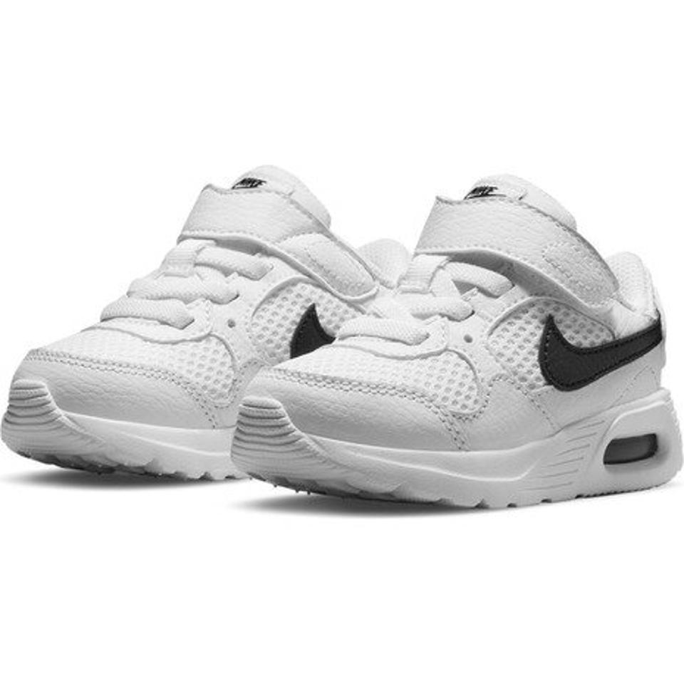 ナイキ（NIKE）（キッズ）エアマックス AIR MAX SC TDV ホワイト ブラック 白 黒 CZ5361-102 ベビー スニーカー スポーツシューズ 子供靴 運動 マジックテープ
