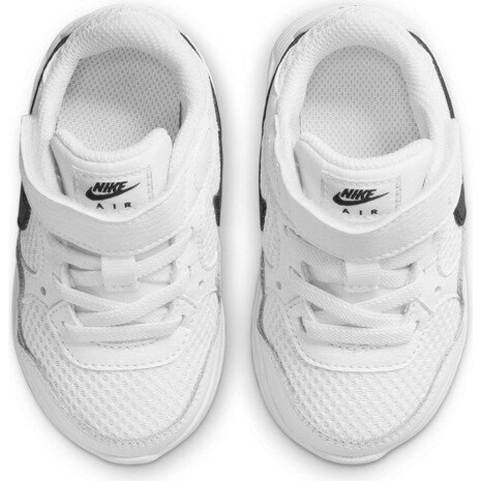 ナイキ（NIKE）（キッズ）エアマックス AIR MAX SC TDV ホワイト ブラック 白 黒 CZ5361-102 ベビー スニーカー スポーツシューズ 子供靴 運動 マジックテープ