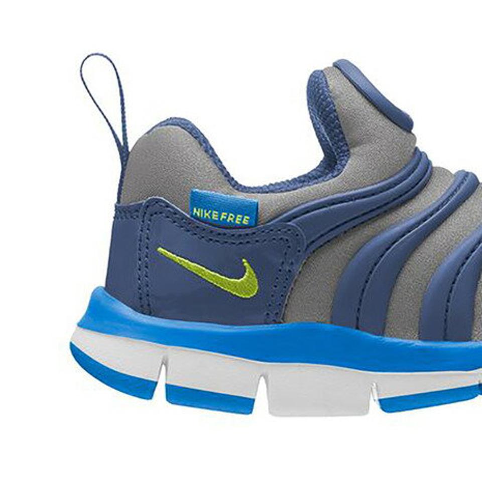 ナイキ（NIKE）（キッズ）ジュニアスニーカー ダイナモ フリー TD ブルー 343938-030 スポーツ ファースト シューズ スリップオン 柔軟性 安定性 クッション性