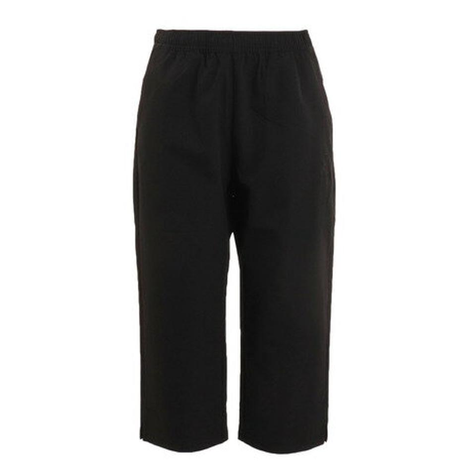 ルコック スポルティフ（Lecoq Sportif） ストレッチクロスクォーターパンツ QMWTJD40 BLK （レディース）