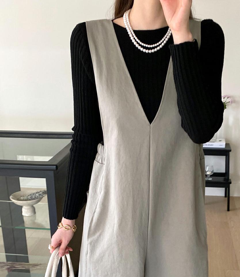 ≪人気商品再入荷≫スリムフィットボートネックニット・全4色・t71765 レディース 【tops】ニット 長袖 スリム 単色 無地 シンプル シンプルニット リブ リブニット カラーニット 秋 冬 パステル ボートネック 伸縮 韓国ファッション ハイホリHIHOLLI