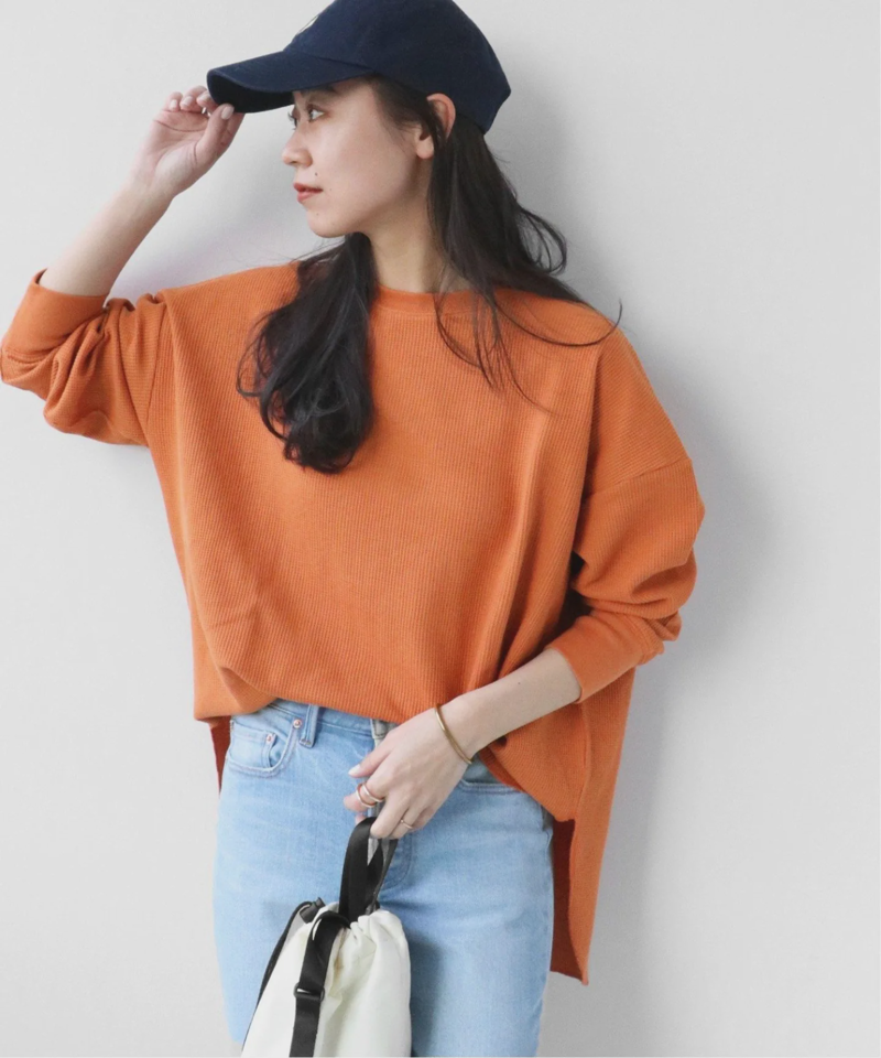 《追加2》TCワッフルオーバーサイズロングスリーブTシャツ（JOURNAL STANDARD relume）