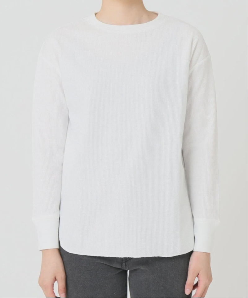 《追加2》TCワッフルロングスリーブTシャツ（JOURNAL STANDARD relume）