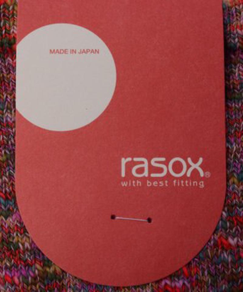 rasox×antina L字型靴下23~25cm ピンク