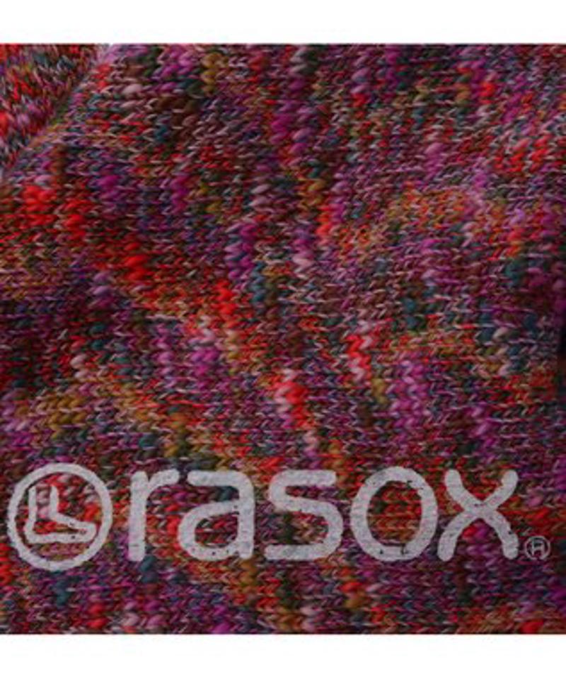 rasox×antina L字型靴下23~25cm ピンク