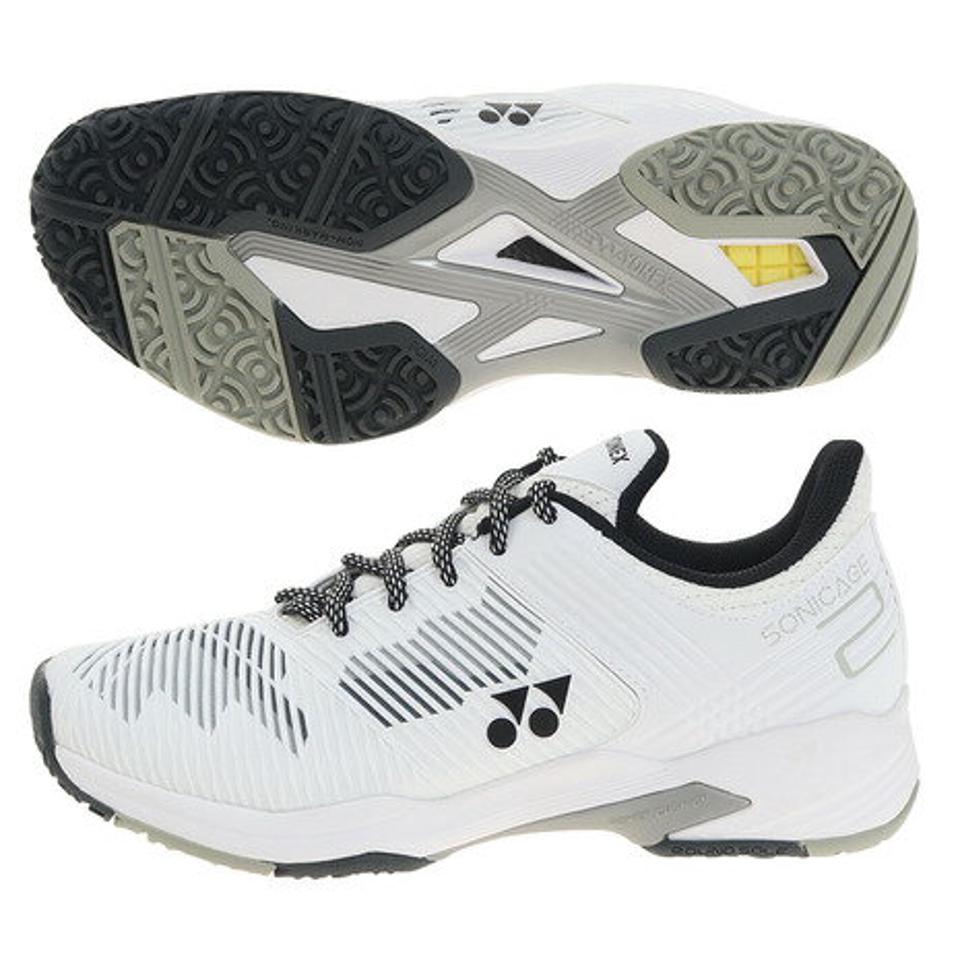 ヨネックス（YONEX）（メンズ、レディース） テニスシューズ オムニクレー パワークッションソニケージ2ワイドGC SHTS2WGC