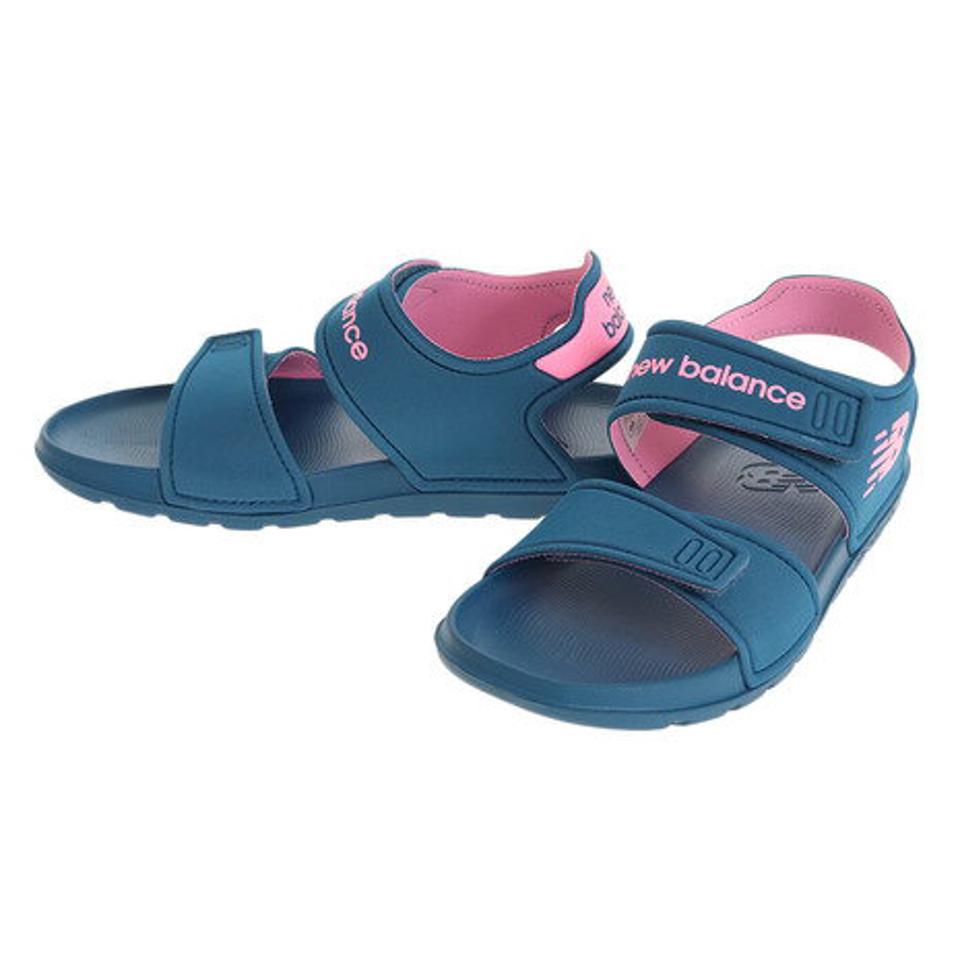 ニューバランス（new balance） サンダル キッズ 女の子 プール YOSPSD YOSPSDNPM ネイビー ピンク （キッズ）