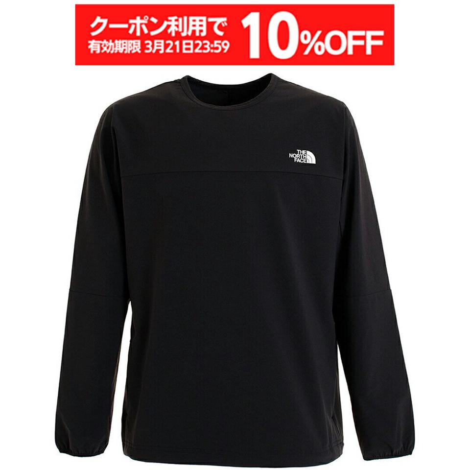 【5/25限定 エントリー＆3点以上ご購入でP最大10倍】ノースフェイス（THE NORTH FACE） スウェット メンズ エイペックスフレックスクルートレーナー NP22082 K オンライン価格 （メンズ）