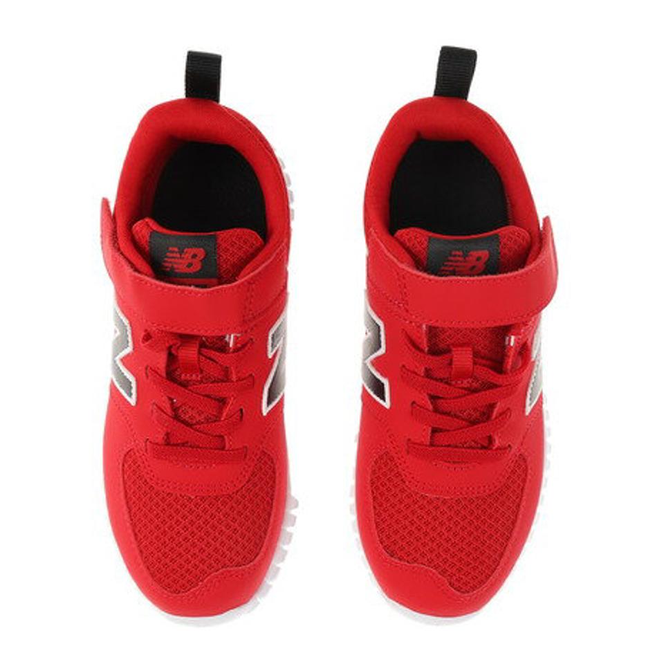 ニューバランス(new balance) ジュニアスニーカー 赤 レッド PV57F LR W スポーツシューズ 靴 シューズ (キッズ)