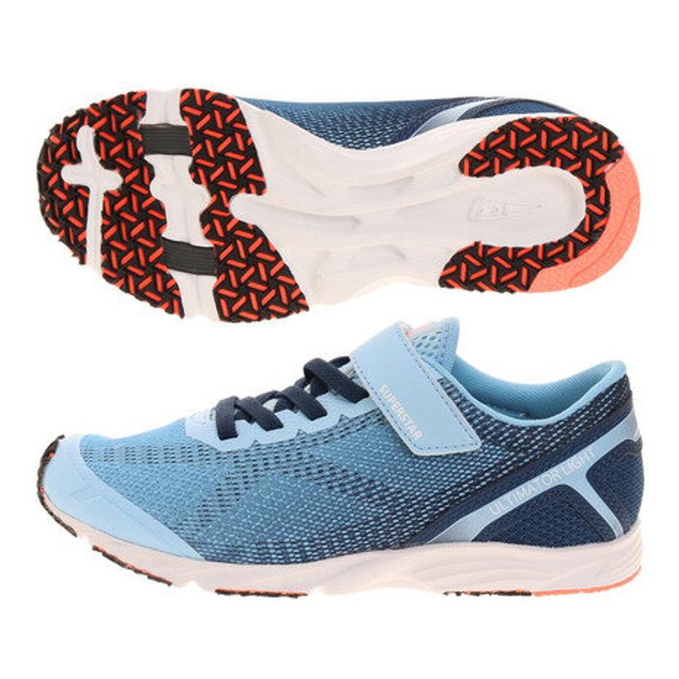 ムーンスター(MoonStar) ジュニアスポーツシューズ ベルクロ ベルト付き スニーカー スーパースター SS J1030 SX 12293539 21SS (キッズ)