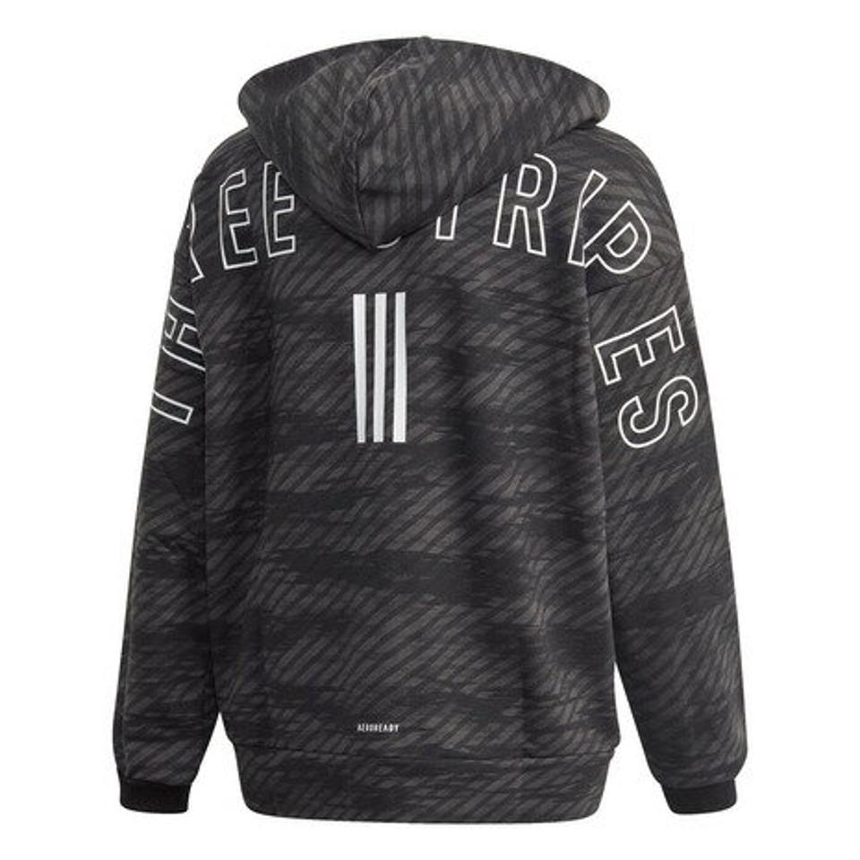 アディダス（adidas） Sport2Street グラフィック フルジップ パーカー IXF91-GD9207 （キッズ）